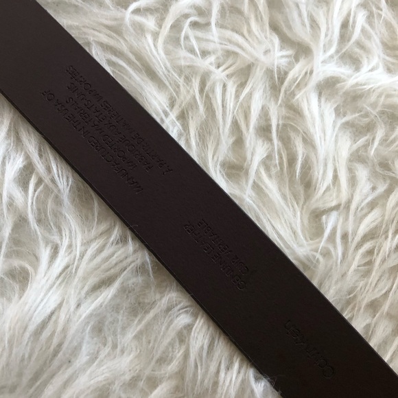 🌺NWT CK genuine leather UNISEX belt🌺 - Picture 6 of 7